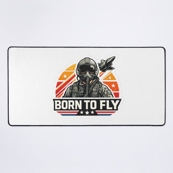 Item preview, Born To Fly Pilot Aviation Art designed and sold by IRON WINGS /USAF.