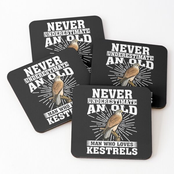 Item preview, Never Underestimate An Old Man Who Loves Kestrels designed and sold by CosmoKitsch.