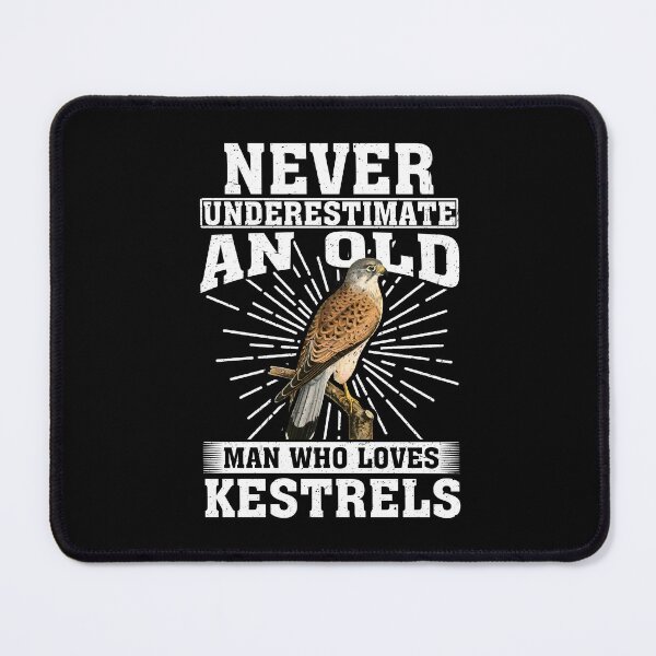 Item preview, Never Underestimate An Old Man Who Loves Kestrels designed and sold by CosmoKitsch.