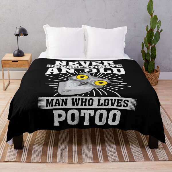 Item preview, Never Underestimate An Old Man Who Loves Potoo designed and sold by CosmoKitsch.