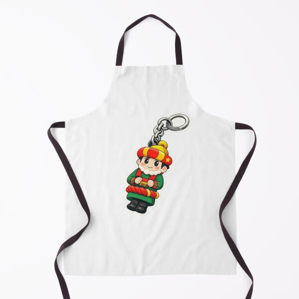 Item preview, Ramadan fanos - Cute Character Keychain Art designed and sold by Sepia soul.