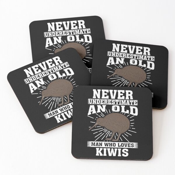 Item preview, Never Underestimate An Old Man Who Loves Kiwis  designed and sold by CosmoKitsch.