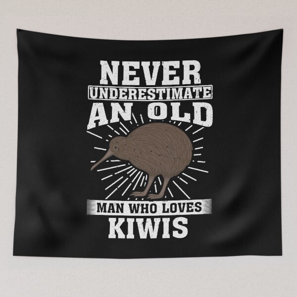 Item preview, Never Underestimate An Old Man Who Loves Kiwis  designed and sold by CosmoKitsch.