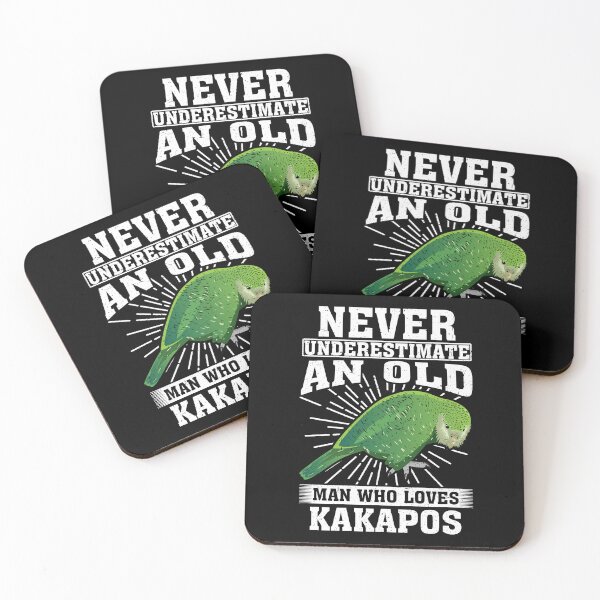 Item preview, Never Underestimate An Old Man Who Loves Kakapos designed and sold by CosmoKitsch.