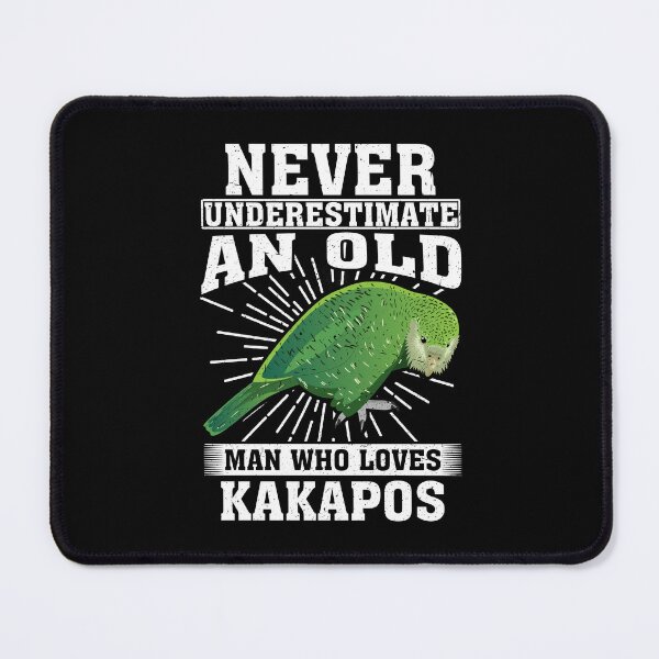 Item preview, Never Underestimate An Old Man Who Loves Kakapos designed and sold by CosmoKitsch.