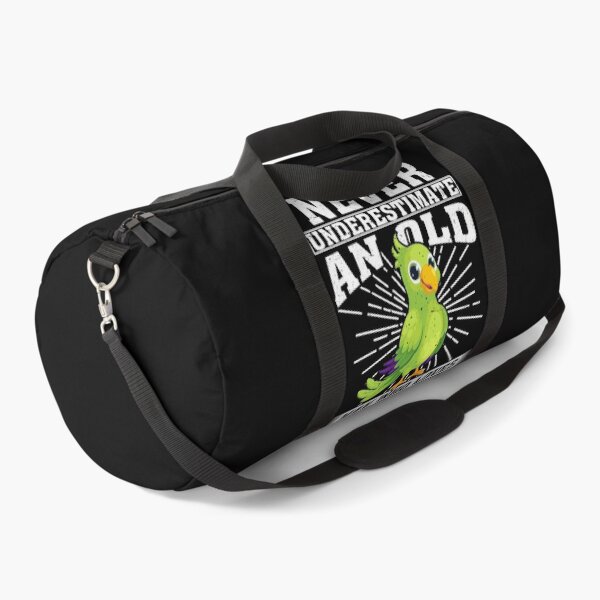 Item preview, Never Underestimate An Old Man Who Loves Parrots designed and sold by CosmoKitsch.