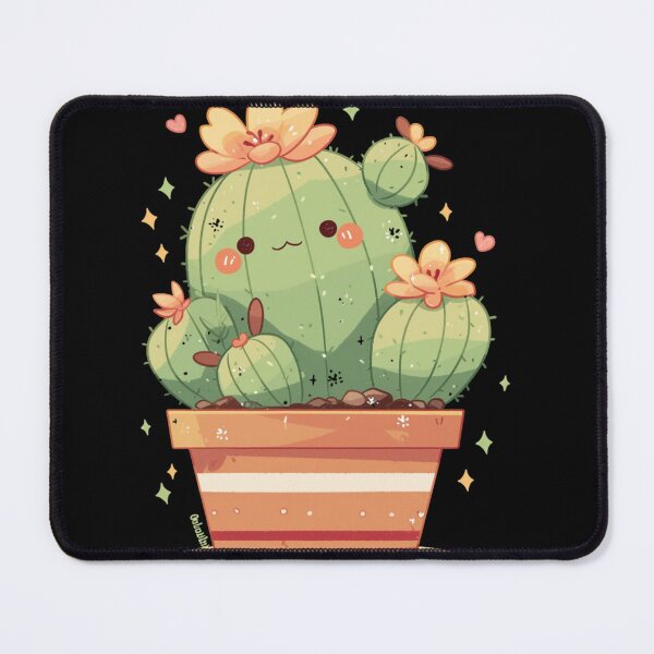 Item preview, Kawaii cute happy Cacti sticker designed and sold by MendaciousMina.