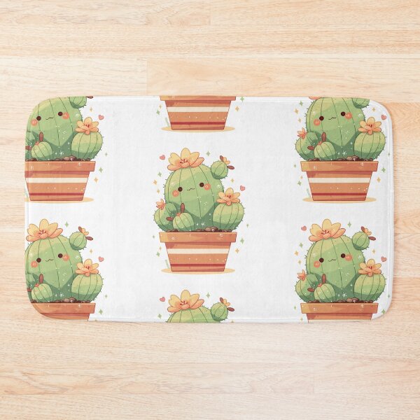 Item preview, Kawaii cute happy Cacti sticker  designed and sold by MendaciousMina.