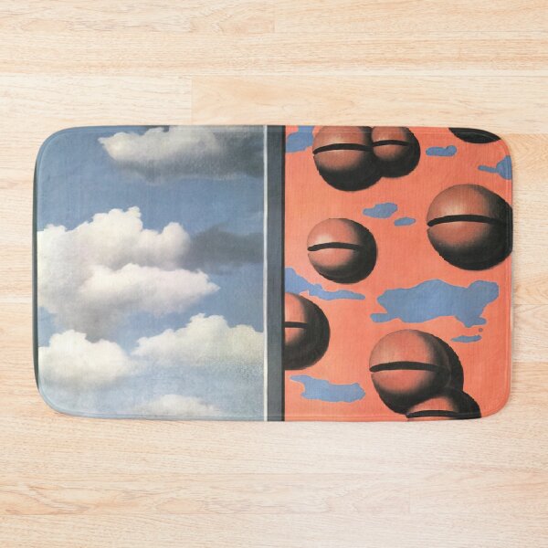 Item preview, René Magritte Pink Belles Tattered Skies 1930 designed and sold by melaartni.