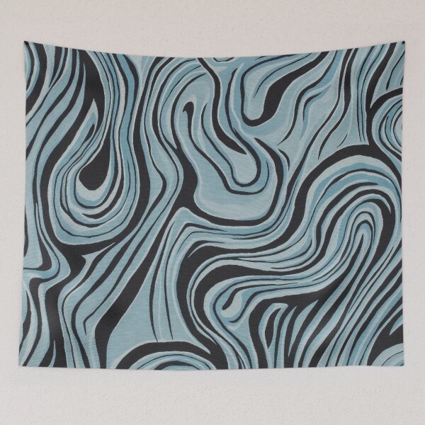Item preview, Swirly Blue Pattern designed and sold by Mark Cannon.