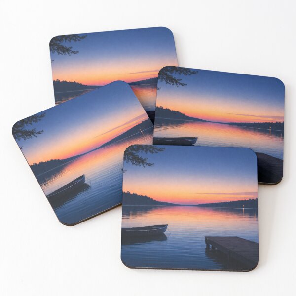 Item preview, Head Lake Kawartha Lakes Evening Reflection designed and sold by scicilysimonee.