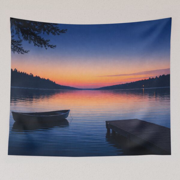 Item preview, Head Lake Kawartha Lakes Evening Reflection designed and sold by scicilysimonee.