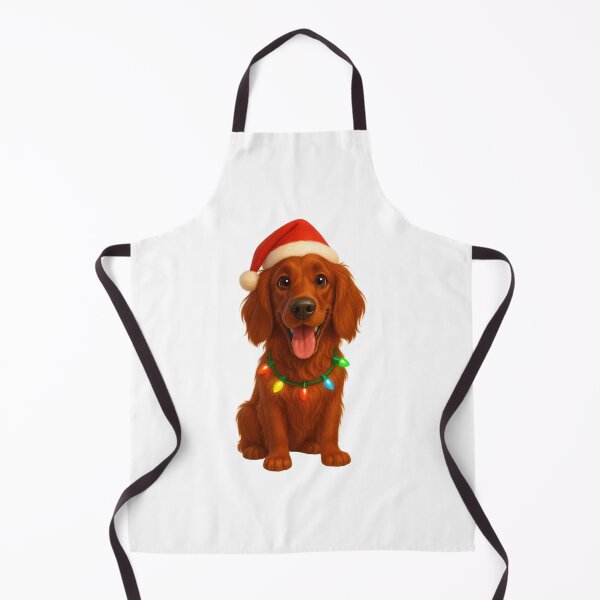 Item preview, Christmas Irish Setter designed and sold by Sillytoe.