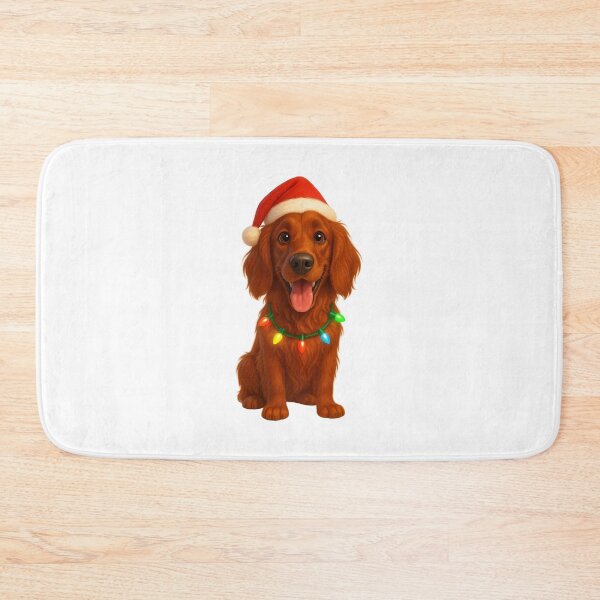 Item preview, Christmas Irish Setter designed and sold by Sillytoe.