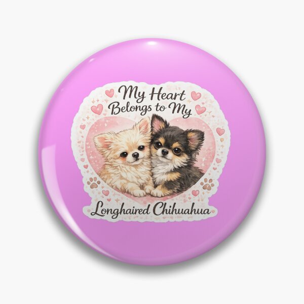 Item preview, My Heart Belongs to My Longhaired Chihuahua – Dog Mom Gift designed and sold by OneMoments.