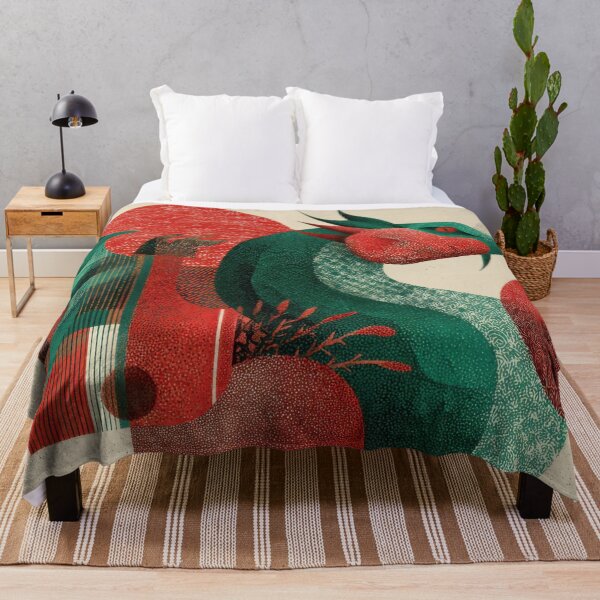 Item preview, Bold dragon art in bright colors designed and sold by anytka.