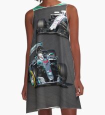 Formula 1 racing A-Line Dress