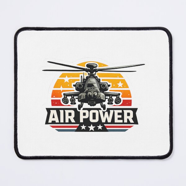 Item preview, Air Power Military Helicopter Aviation Art designed and sold by Combat Skies.
