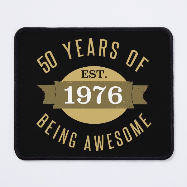 Item preview, Established 1976 50th Birthday designed and sold by thepixelgarden.
