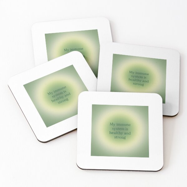 Item preview, My immune system is healthy and strong quote designed and sold by milliedenton-20.