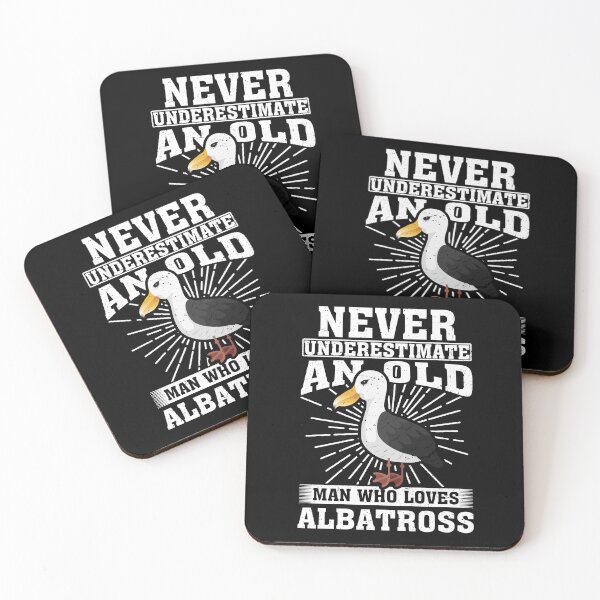 Item preview, Never Underestimate An Old Man Who Loves Albatross  designed and sold by CosmoKitsch.