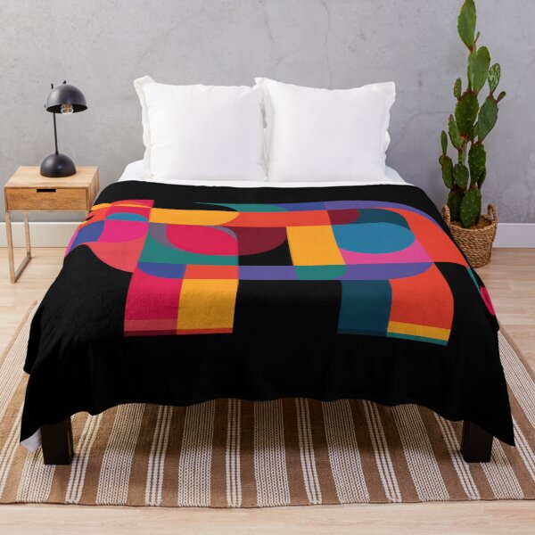 Item preview, Colorful cow on black bg designed and sold by anytka.