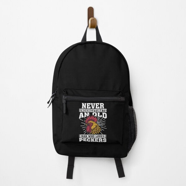 Item preview, Never Underestimate An Old Man Who Loves Peckers designed and sold by CosmoKitsch.