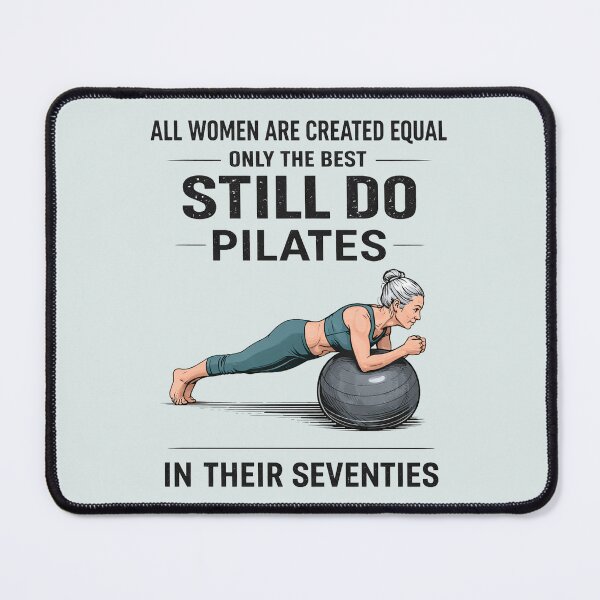 Item preview, All Women are Created Equal Still Do Pilates in 70s designed and sold by Lichtisign.