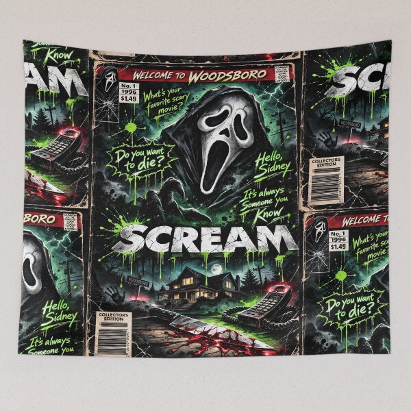 Item preview, SCREAM WELCOME TO WOODSBORO COMIC COVER 1996 designed and sold by Campbell0395.