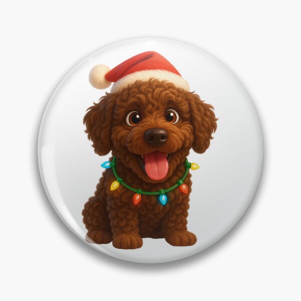 Item preview, Christmas Lagotto Romagnolo designed and sold by Sillytoe.