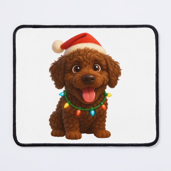 Item preview, Christmas Lagotto Romagnolo designed and sold by Sillytoe.