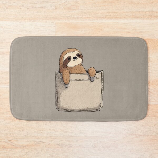 Item preview, Cute sloth in a pocket design designed and sold by anytka.