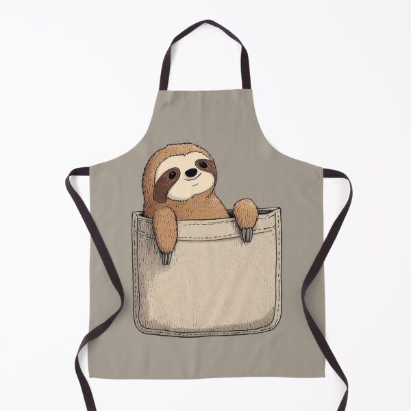 Item preview, Cute sloth in a pocket design designed and sold by anytka.