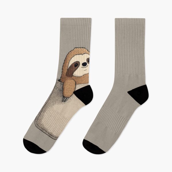 Item preview, Cute sloth in a pocket design designed and sold by anytka.