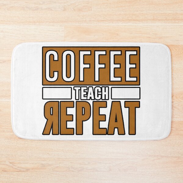 Item preview, Coffee Teach Yepeat Funny Notch Style Programmer Coding T-Shirt designed and sold by Zenith Design.