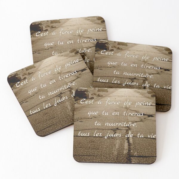 Item preview, Apocalyptic Landscape - Desert Path and Survival designed and sold by La Fabrique à mot.
