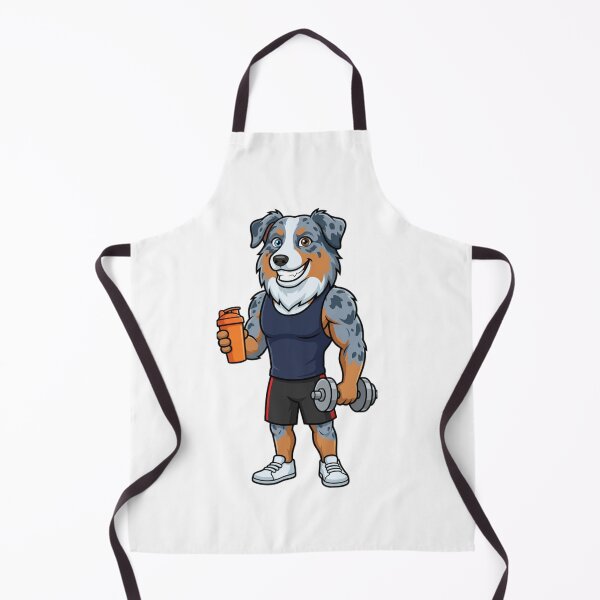 Item preview, Aussie Gym Beast - Muscled Shaker Dog designed and sold by Davidfs.