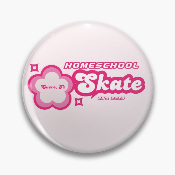 Item preview, Pink Homeschool Skate Cuero designed and sold by mamobrecky.