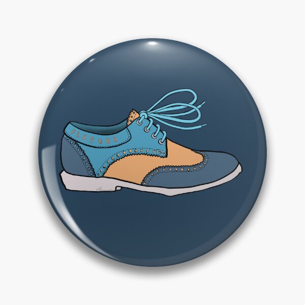 Item preview, Fluevog Orbit Shoe in Blue and Orange designed and sold by anne m bray.
