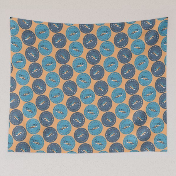 Item preview, Fluevog Orbit Shoe in Blue and Orange designed and sold by anne m bray.