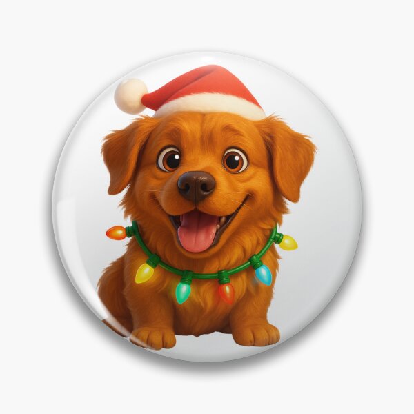 Item preview, Christmas Nova Scotia Duck Tolling Retriever designed and sold by Sillytoe.