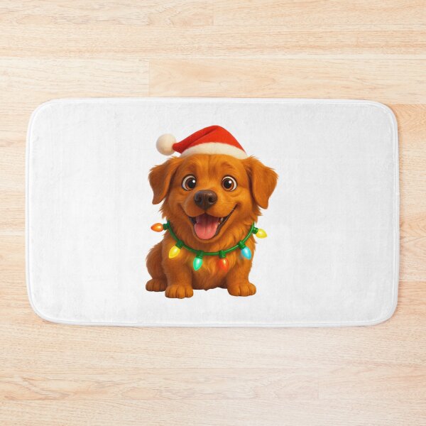 Item preview, Christmas Nova Scotia Duck Tolling Retriever designed and sold by Sillytoe.