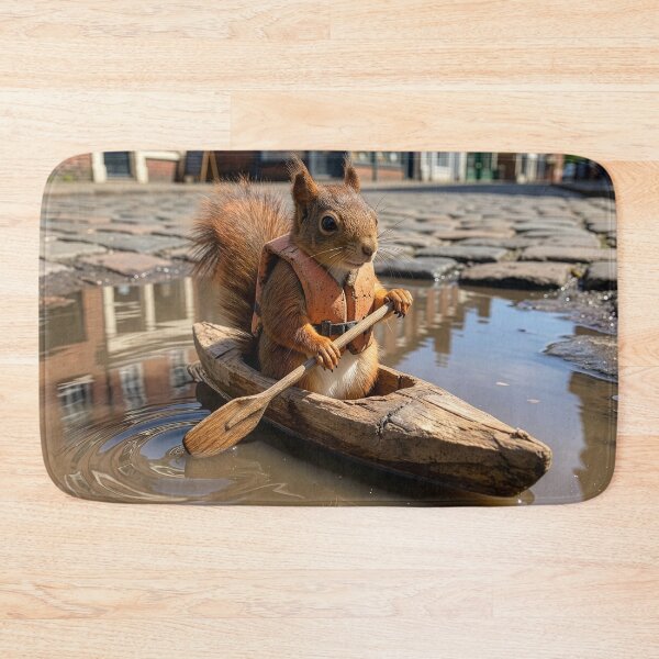 Item preview, Intrepid Red Squirrel Goes on Voyage of Discovery designed and sold by Tridentulus.