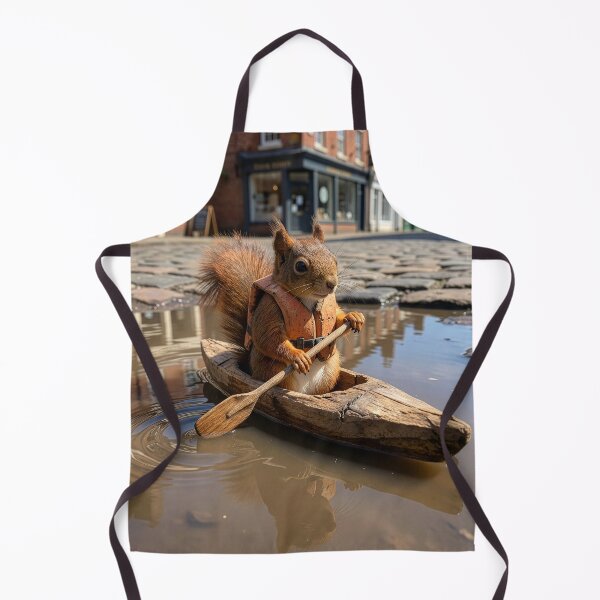 Item preview, Intrepid Red Squirrel Goes on Voyage of Discovery designed and sold by Tridentulus.