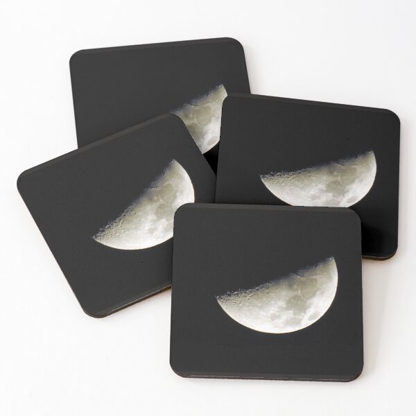 Item preview, Half-Moon in Night Sky designed and sold by Elysianart100.