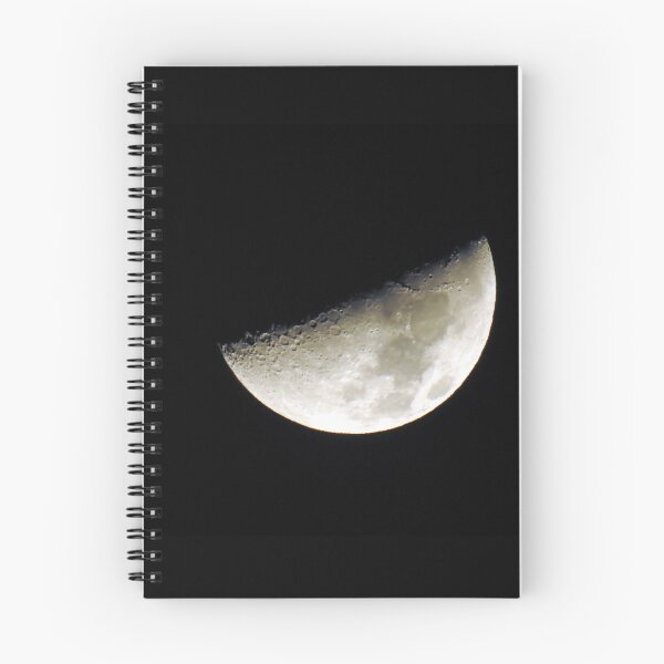 Item preview, Half-Moon in Night Sky designed and sold by Elysianart100.