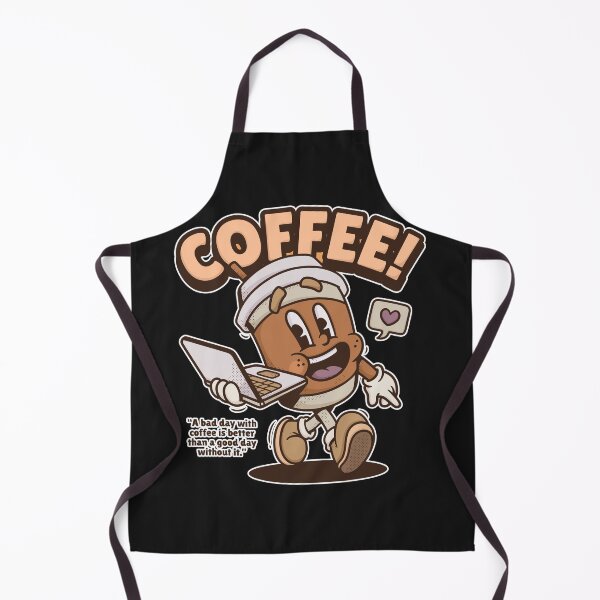 Item preview, Retro Coffee Mascot Funny Programmer Quote designed and sold by Zenith Design.