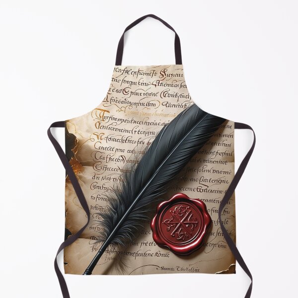 Item preview, Black Feather & Manuscript – Gothic Academic Art designed and sold by semenol.