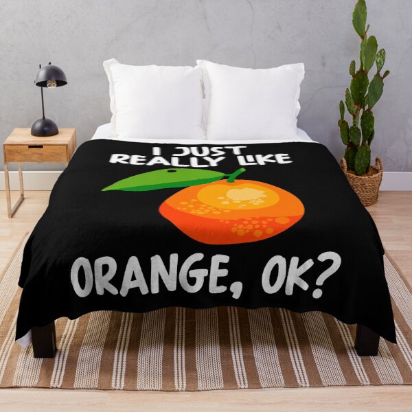 Item preview, I Just Really Like Orange Ok? designed and sold by GabbyKash.