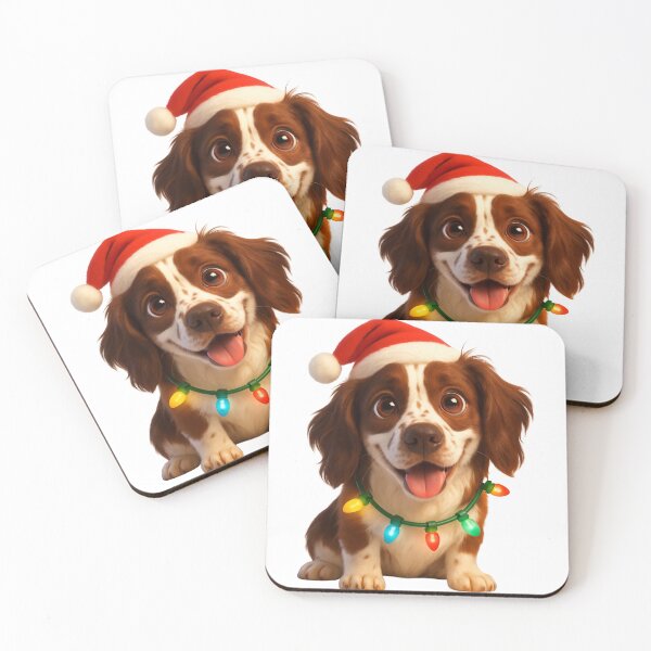Item preview, Christmas Picardy Spaniel designed and sold by Sillytoe.